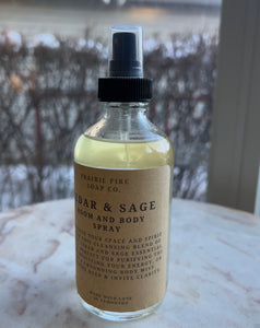 Cedar & Sage Room & Body Spray